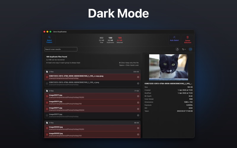 Zero Duplicates Screenshot 6 of 6