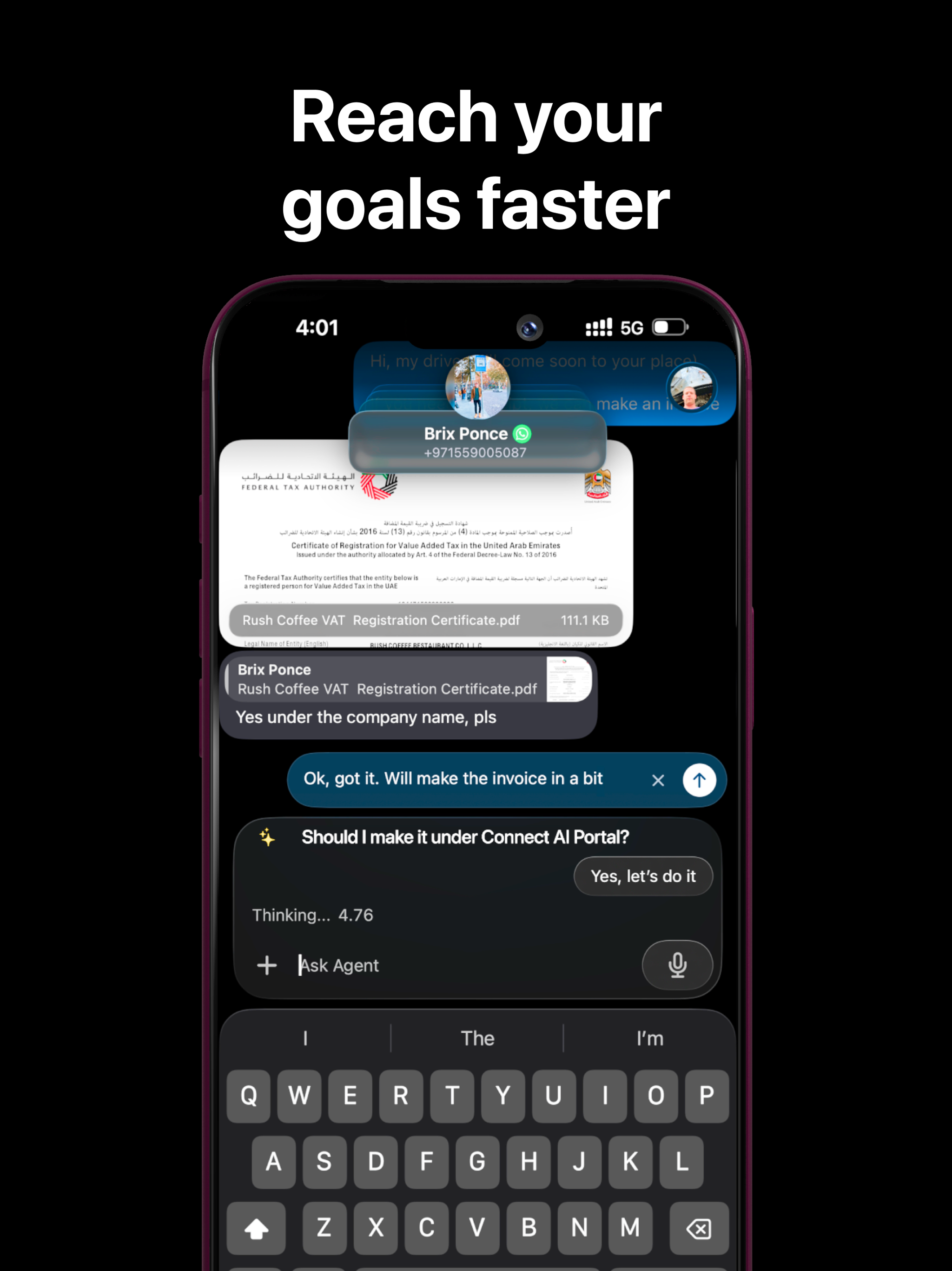 xflow - AI vibe messenger screenshot 10
