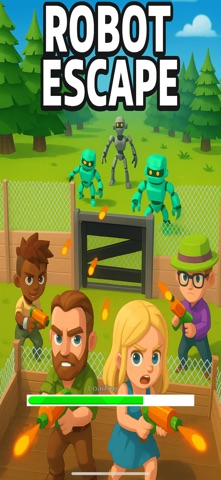 Robot Escape Apocalypse Screenshot 1 of 10