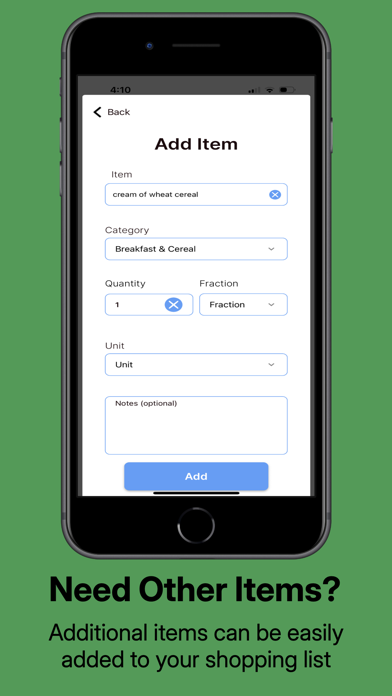 Kenilworth Cookbook Club iPhone screenshot 4 - Food & Drink app