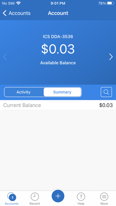 MORRIS BANK BLUEmobile Screenshot