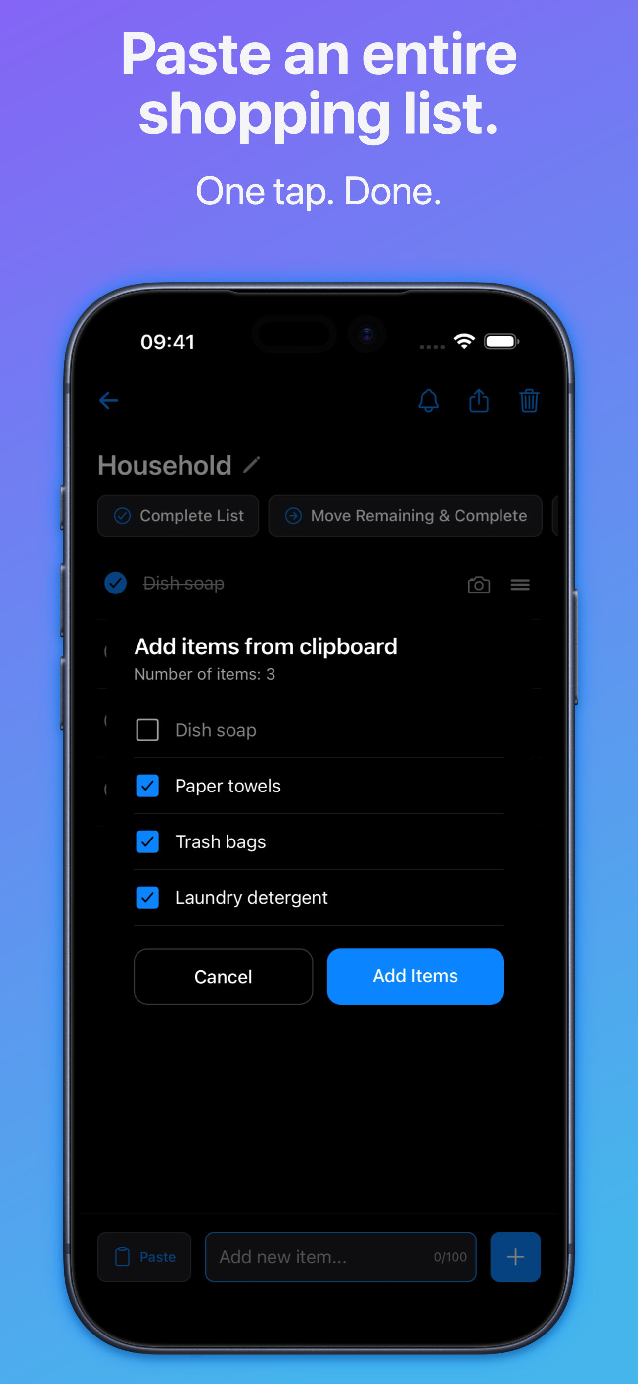 Lystro - Easy Shopping Lists screenshot 4