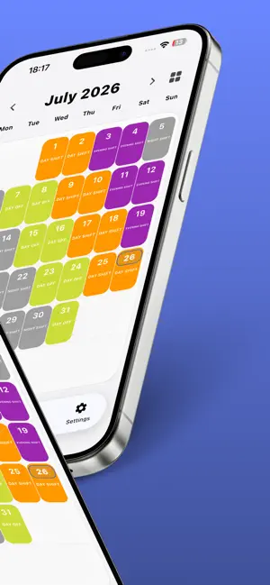 Shift Calendar: Work Roster screenshot 2