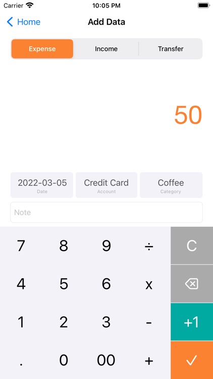 Calendar Finance Manager