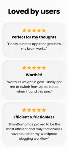 Brain Dump: AI Notes & Writing Screenshot 9 of 10