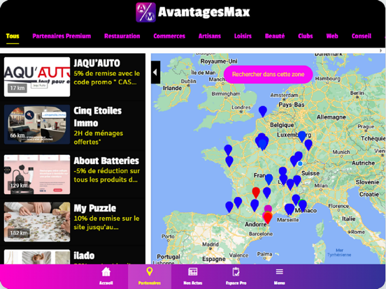 Screenshot #5 pour Avantages Max