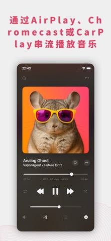 Evermusic Pro: 离线音乐播放器和均衡器云流媒体 screenshot