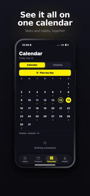 Habitask-Task tracker screenshot 1