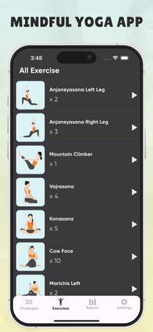 Yoga for Beginner Weight Loss iPhone screenshot