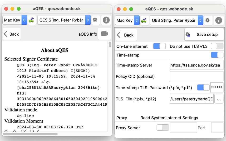 #5. aQES (macOS) By: Narodny bezpecnostny urad