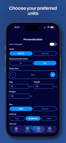 WaterTotter: Water Tracker screenshot