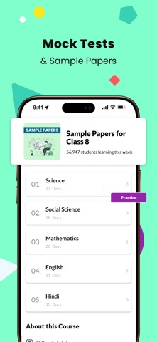 Class 8 CBSE NCERT & Maths App Screenshot 5 of 8