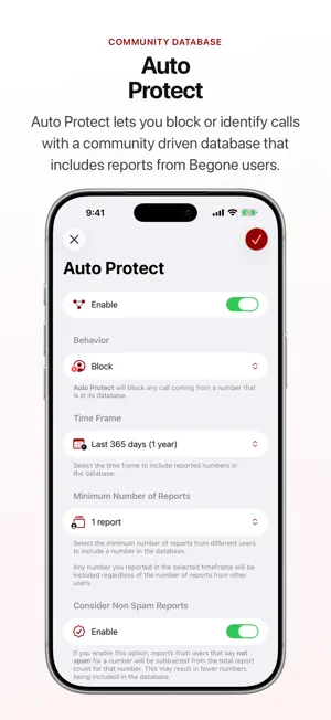 Begone: Spam Call Blocker screenshot 3