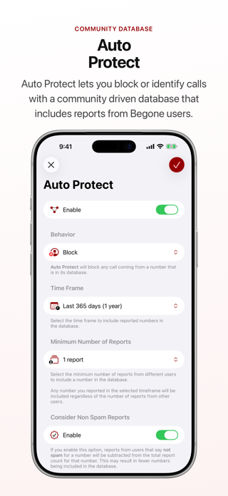 Begone: Spam Call Blocker Screenshot 3 of 8