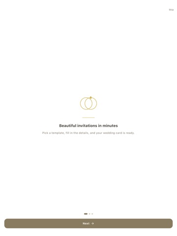 Wedding Card Maker: eCard iPad screenshot