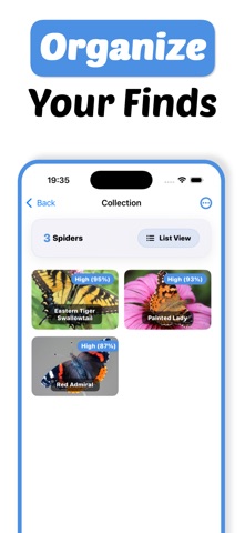 Butterfly Identifier - Paply iPhone screenshot
