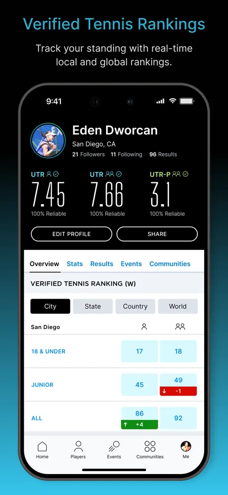 UTR Sports screenshot 2