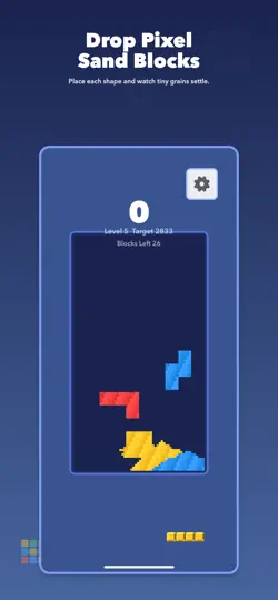 Screenshot von Sand Pixel Puzzle Game auf dem iPhone 1