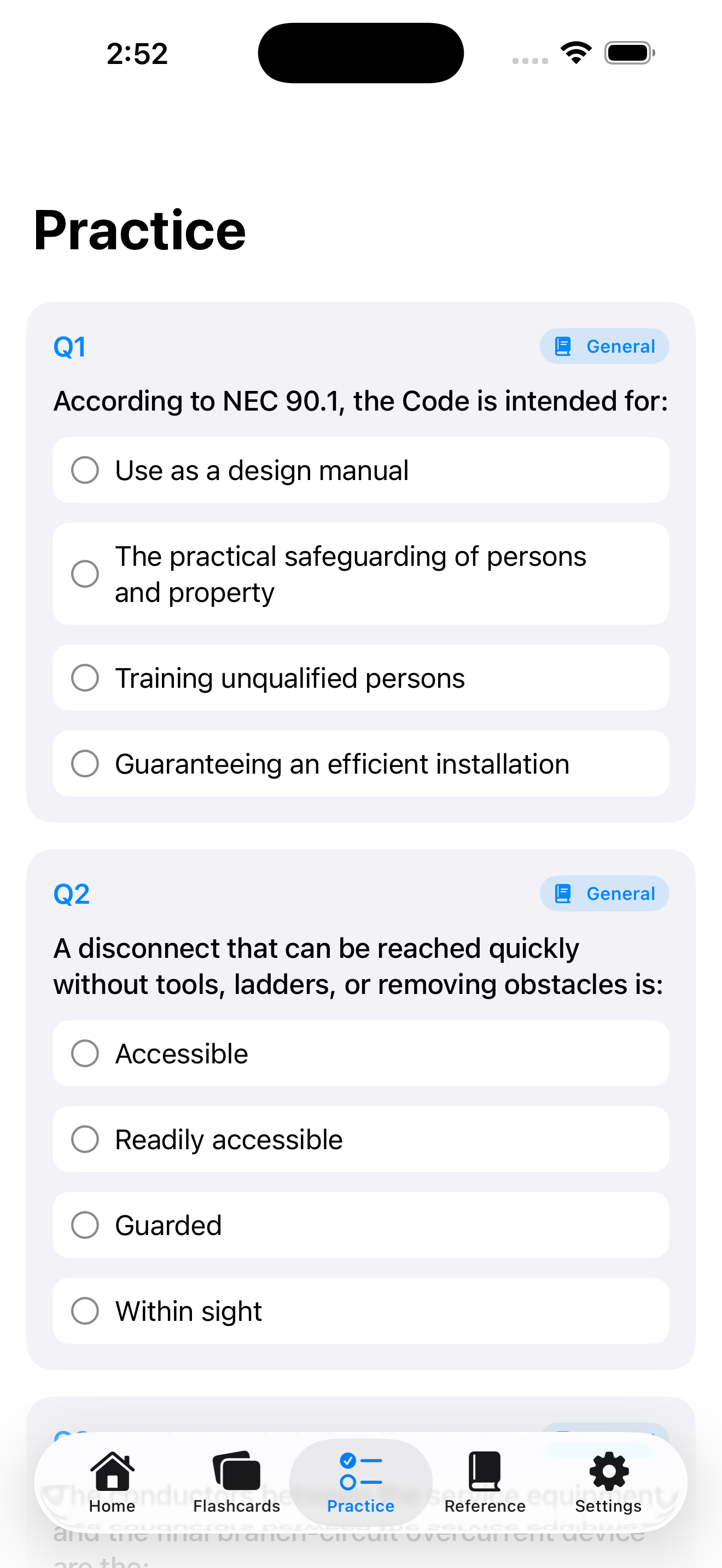 Electrician Exam Study Guide screenshot 3