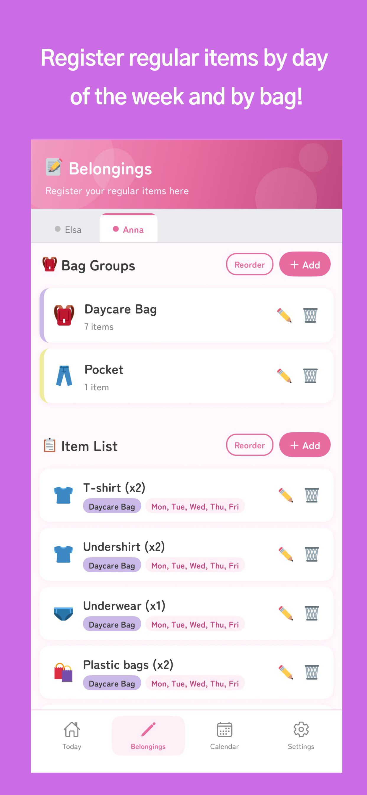 PackChecky