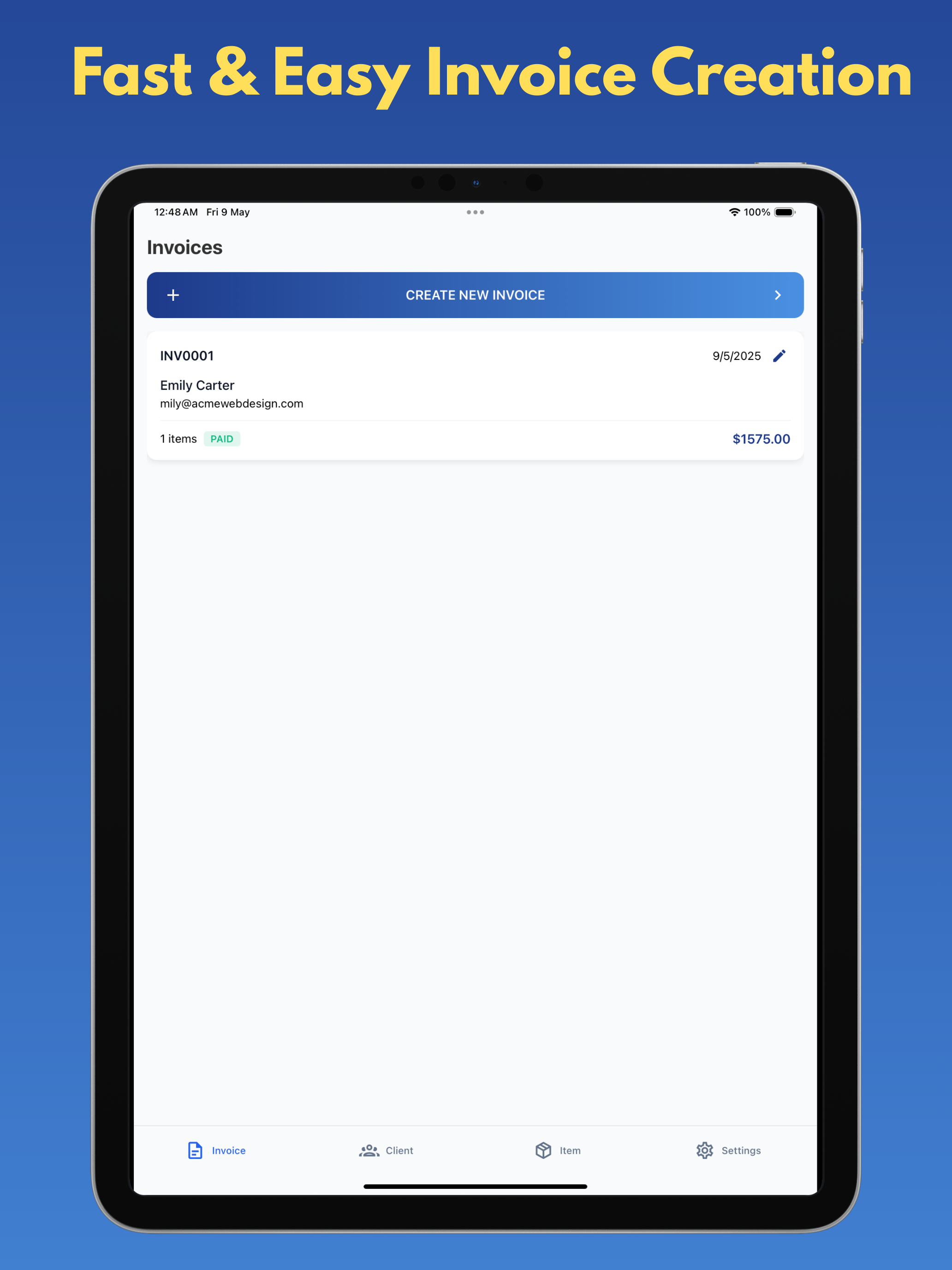 Easy PDF Invoices Invoice Guru