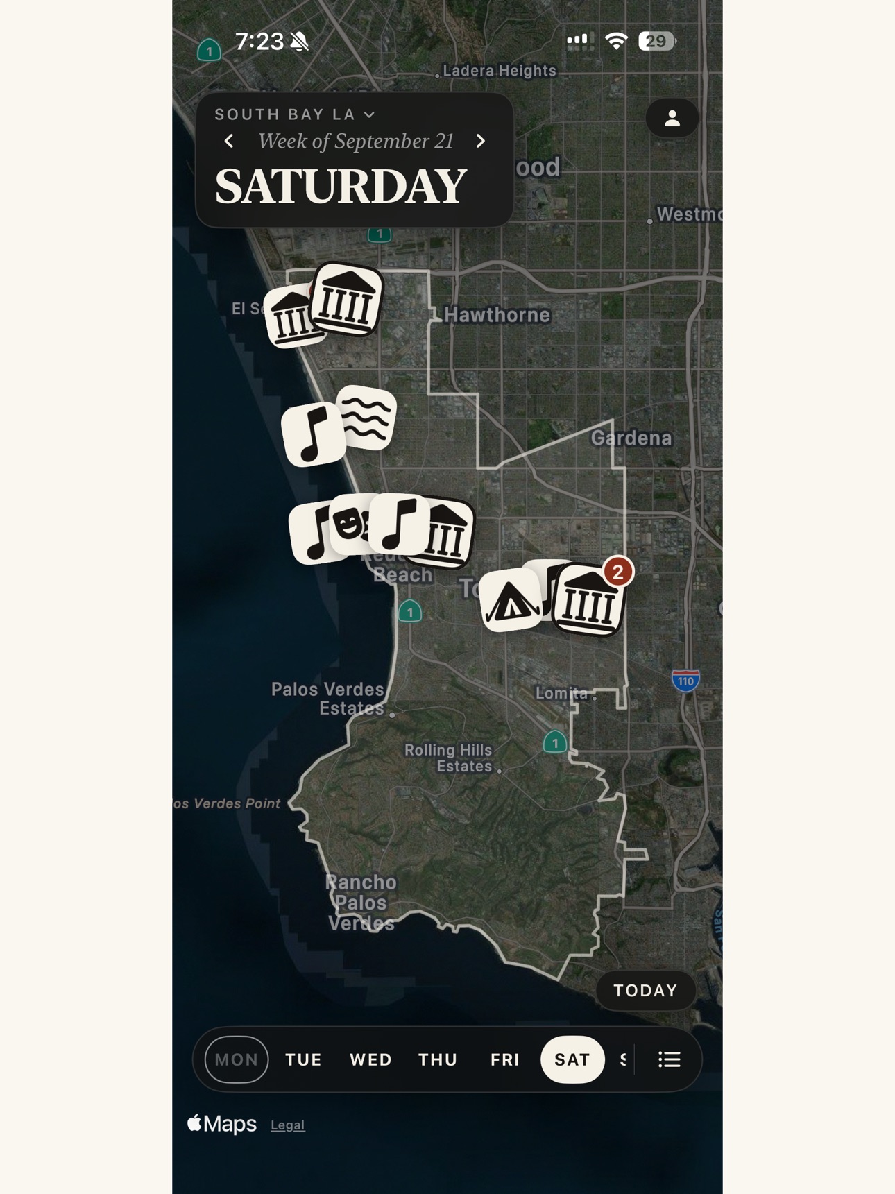 Screenshot 8 of This Week Map