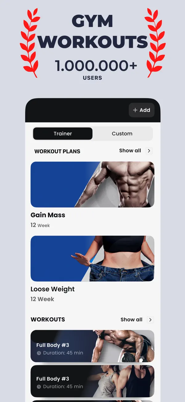 #2. GYDMONE - Gym Workout Planner (iOS) By: Gor Aghavelyan