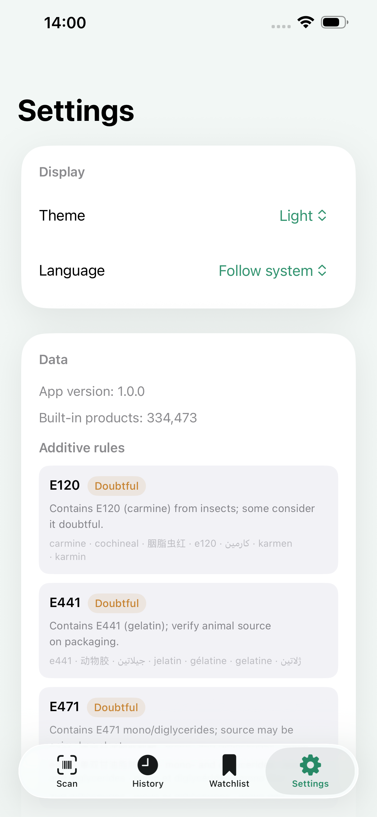 Halal Food Scanner Pro screenshot 4