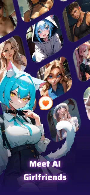 AI Girlfriend Fantasy - Chait screenshot 1