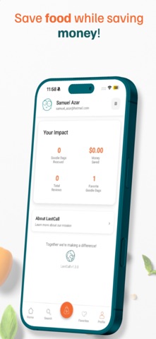 Last Call - App screenshot
