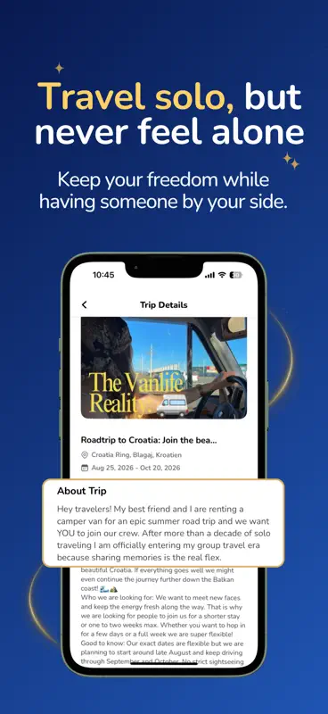 Twin Travel: Solo Travel Buddy screenshot 7 of 8