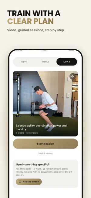 AthWay: Athlete Workout Plan screenshot 2