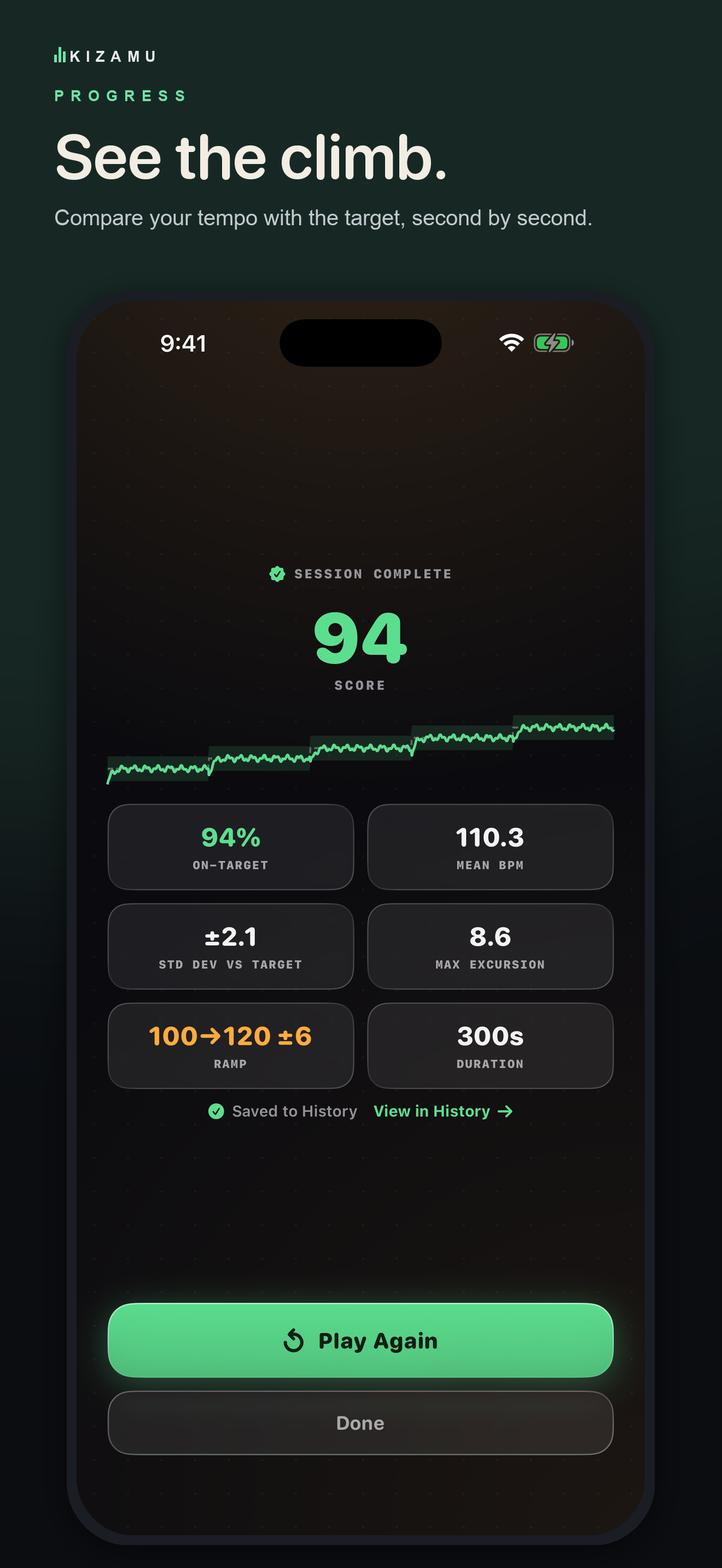 Kizamu: Metronome & BPM Finder screenshot 5