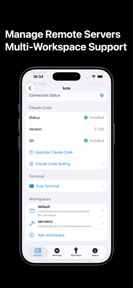 ServerCC - Claude Code & Codex screenshot