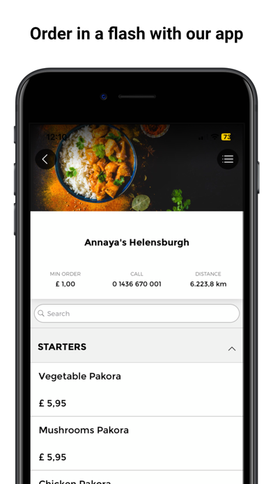 Screenshot #1 pour Annaya's Indian App