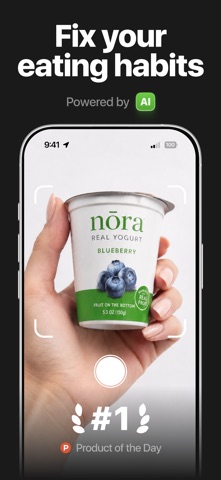Sugar Free: Food Scanner AI iPhone screenshot