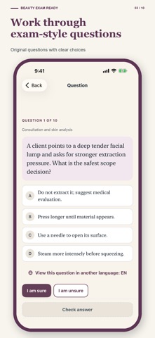 CA Esthetician State Board screenshot 3