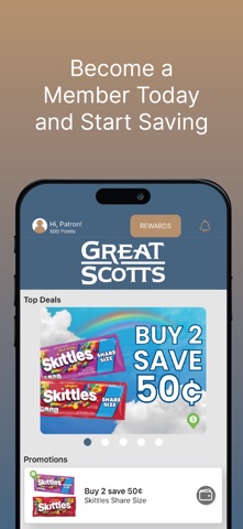 Great Scotts Rewards Screenshot 1 of 4