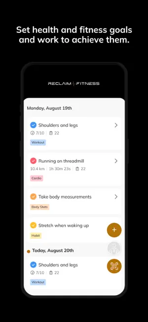 Reclaim Fitness screenshot 4