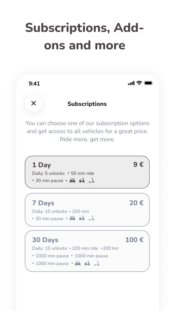 Go Mobility Vehicle Sharing