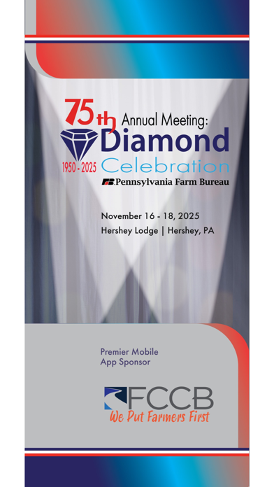 PFB Events iPhone screenshot 1 - Business app