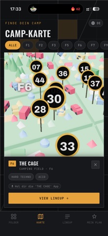 Camping Village iPhone screenshot