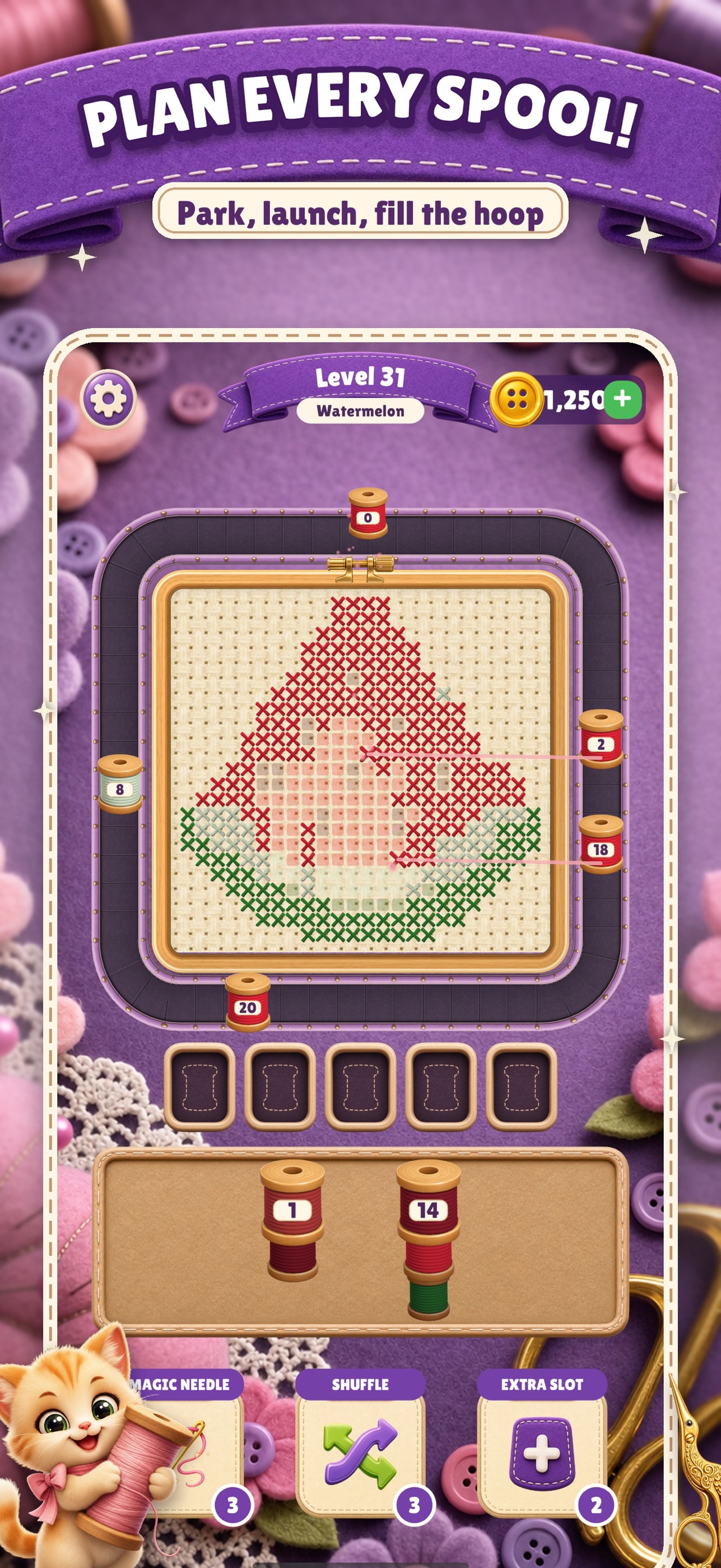 Screenshot 3 of Stitch Pop: Thread Puzzle