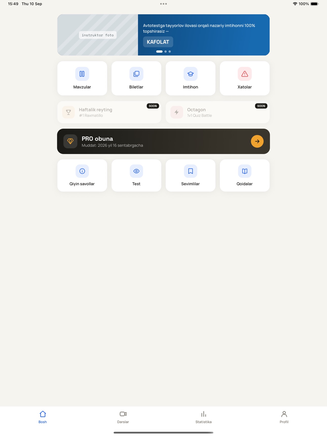 Screenshot 11 of Avtotest Tayyorlov