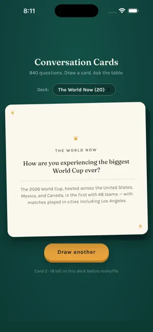 Conversation Cards: Real Talk screenshot 3