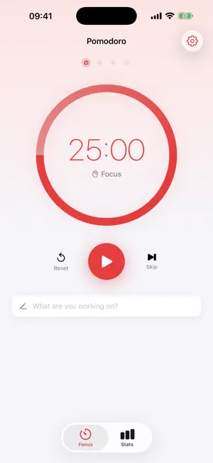 Pomodoro: Focus & Break screenshot 1