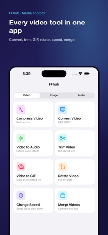 FFhub: Video Compressor Screenshot 2 of 5