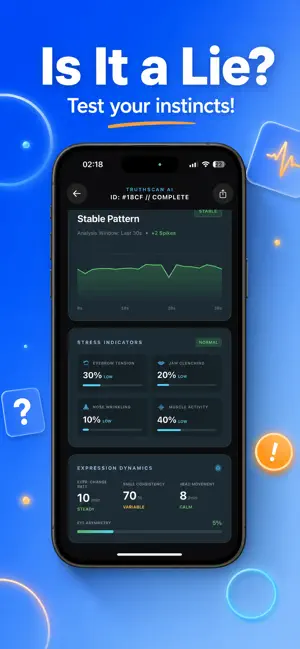 TruthScan AI - Lie Detector screenshot 3