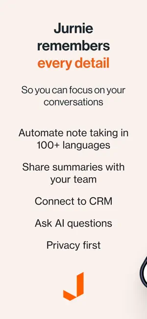 Jurnie: AI Meeting Assistant screenshot 1