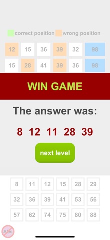 Numler Puzzle Screenshot 3 of 3